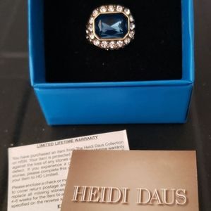 Heidi Daus Gorgeous Sapphire Ring
